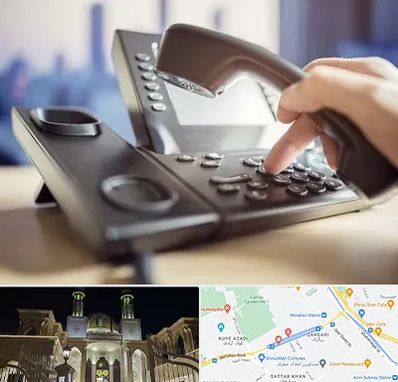 تعمیر تلفن و سانترال در زرگری شیراز