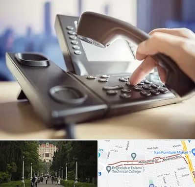 تعمیر تلفن و سانترال در بلوار معلم رشت 