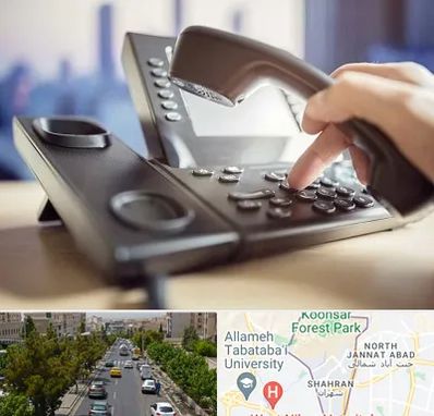 تعمیر تلفن و سانترال در شهران 