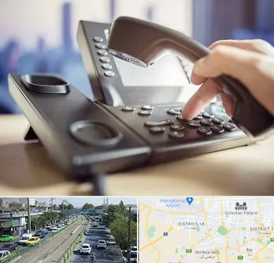 تعمیر تلفن و سانترال در جنوب تهران 