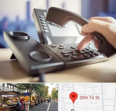 تعمیر تلفن و سانترال در سی تیر