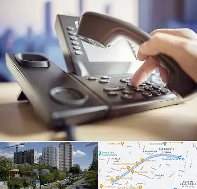 تعمیر تلفن و سانترال در اندرزگو