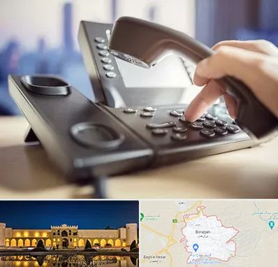 تعمیر تلفن و سانترال در برازجان