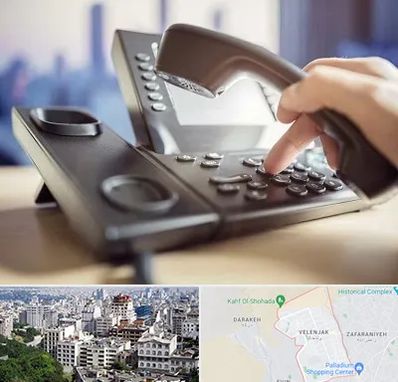تعمیر تلفن و سانترال در ولنجک 