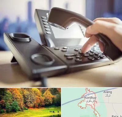 تعمیر تلفن و سانترال در کردکوی