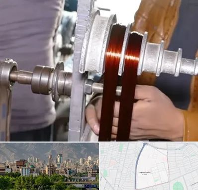 سیم پیچی در جمشیدیه