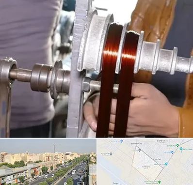 سیم پیچی در کیانمهر کرج