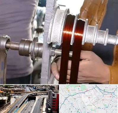 سیم پیچی در ستارخان شیراز