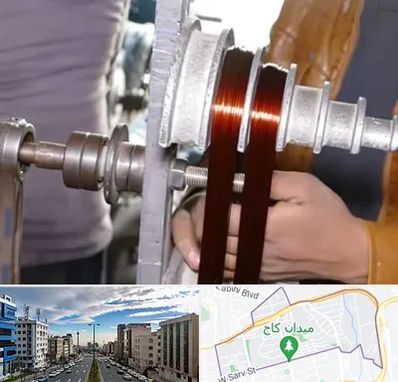 سیم پیچی در سعادت آباد 