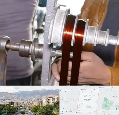 سیم پیچی در خانی آباد