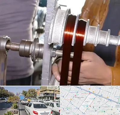 سیم پیچی در مفتح مشهد