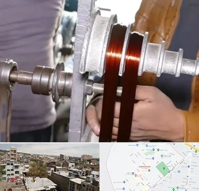 سیم پیچی در شمیران نو