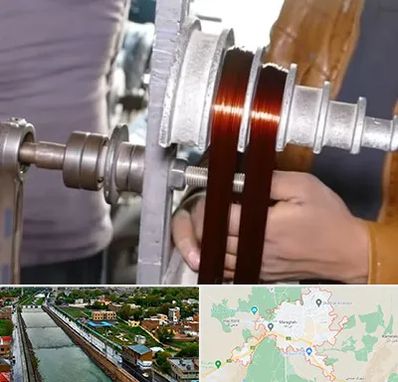 سیم پیچی در مراغه