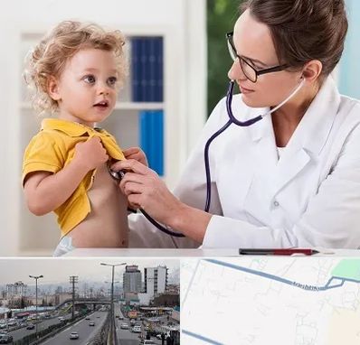 دکتر ریه کودکان در بلوار ارتش