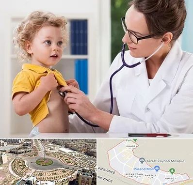 دکتر ریه کودکان در پرند