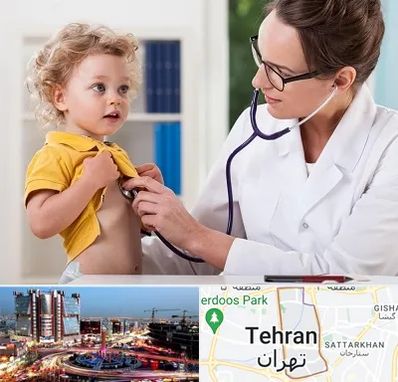 دکتر ریه کودکان در صادقیه 