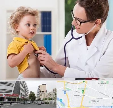 دکتر ریه کودکان در بلوار فردوس 