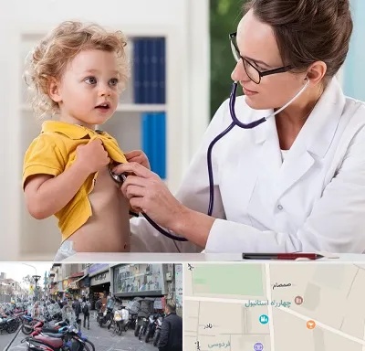 دکتر ریه کودکان در چهارراه استانبول