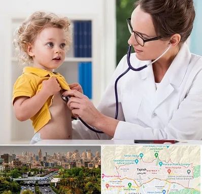دکتر ریه کودکان در منطقه 1 تهران 
