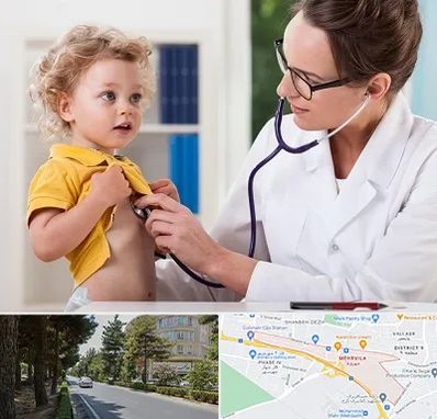 دکتر ریه کودکان در مهرویلا کرج