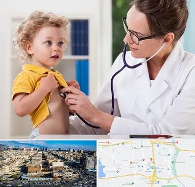 دکتر ریه کودکان در شهرک راه آهن