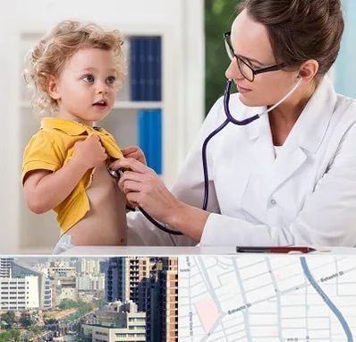 دکتر ریه کودکان در خیابان بهشتی
