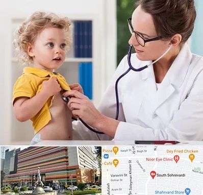 دکتر ریه کودکان در سهروردی 