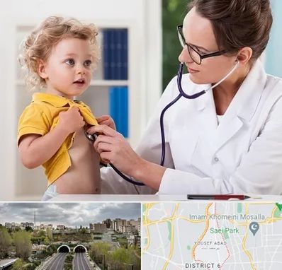 دکتر ریه کودکان در یوسف آباد 