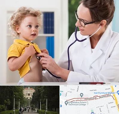 دکتر ریه کودکان در بلوار معلم رشت 