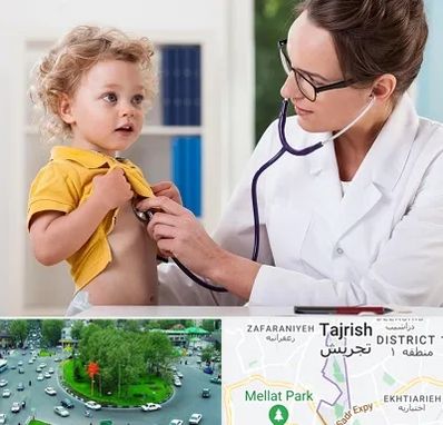 دکتر ریه کودکان در تجریش 