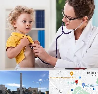 دکتر ریه کودکان در فلکه گاز شیراز