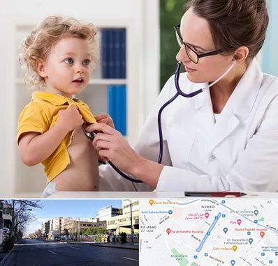 دکتر ریه کودکان در خیابان ملاصدرا شیراز