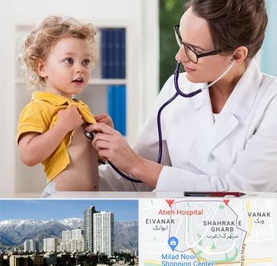 دکتر ریه کودکان در شهرک غرب 