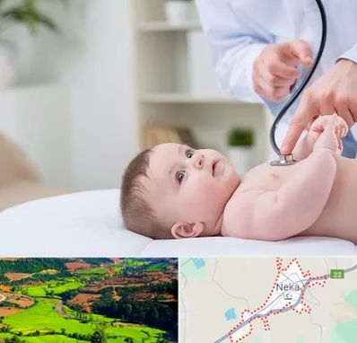 دکتر ریه اطفال در نکا