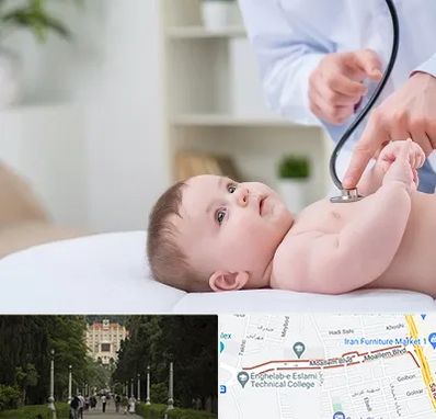 دکتر ریه اطفال در بلوار معلم رشت 