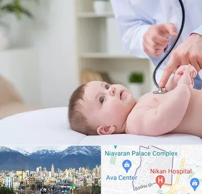 دکتر ریه اطفال در آجودانیه 