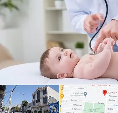 دکتر ریه اطفال در افسریه 