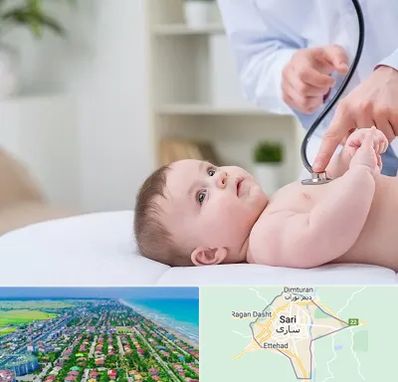 دکتر ریه اطفال در ساری