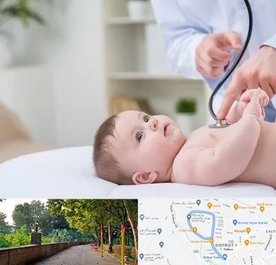 دکتر ریه اطفال در فلکه گاز رشت