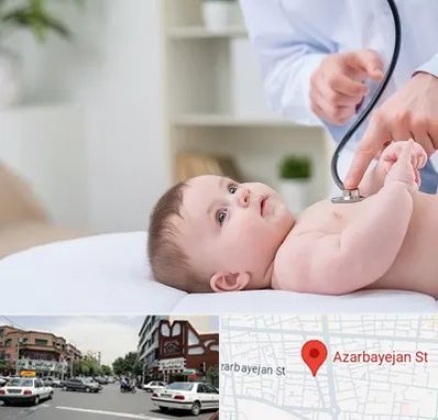 دکتر ریه اطفال در خیابان آذربایجان
