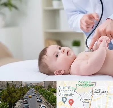 دکتر ریه اطفال در شهران 