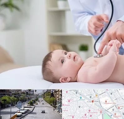 دکتر ریه اطفال در خیابان زند شیراز