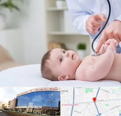 دکتر ریه اطفال در نصف راه تبریز