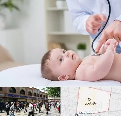 دکتر ریه اطفال در بازار تهران