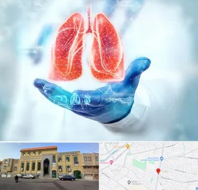 بیمارستان ریه در زنبیل آباد قم