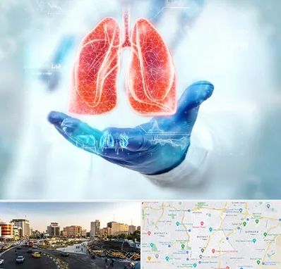 بیمارستان ریه در منطقه 7 تهران 