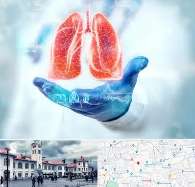 بیمارستان ریه در میدان شهرداری رشت