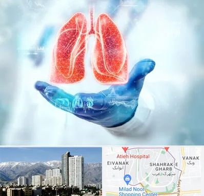 بیمارستان ریه در شهرک غرب 