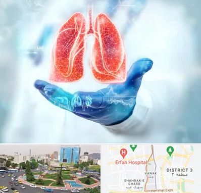 بیمارستان ریه در ونک 