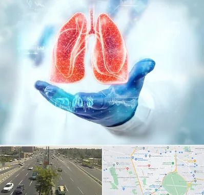 بیمارستان ریه در منطقه 17 تهران 